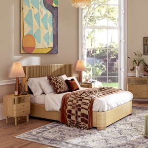 Savannah Bedroom Collection Natural Oak