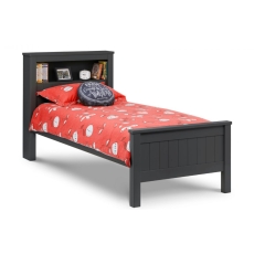 Marley Bookcase Bed Single 90cm Anthracite