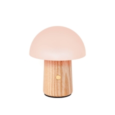 Gingko Alice Super Mini Mushroom Lamp - White Ash
