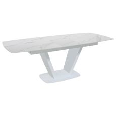 Ariel Extending Dining Table 180-220cm White