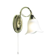 Dar Doublet Single Wall Light Antique Brass