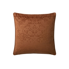 William Morris At Home Strawberry Thief Embossed Cushion Saffron