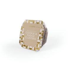 Joypots Belgian Chocolate Cookie & Fudge Clusters 200g
