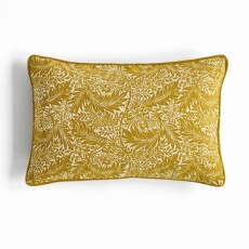 William Morris At Home Larkspur 40cm x 60cm Cushion Tumeric