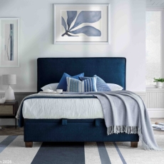 Newbury Ottoman Bed Frame Vogue Blue