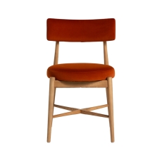 G Plan Winchester Flora Dining Chair Orange