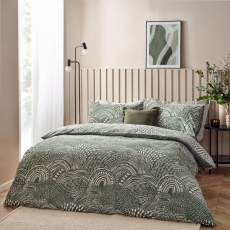 Riva Hoem Nola Duvet Set Olive