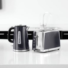 Russell Hobbs Luna 2 Slice Toaster Moonlight Grey