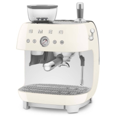 Smeg Espresso Machine With Grinder Cream