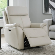 Kira Leather Recliner Armchair