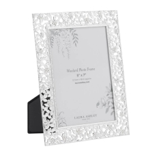 Laura Ashley Woolard Silver Photo Frame 5x7"