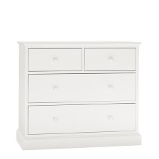 Alaska White 2 + 2 Drawer Chest