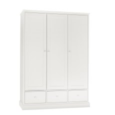 Alaska White Triple Wardrobe