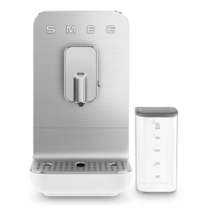 Smeg Bean 2 Cup Coffee Machine Matte White