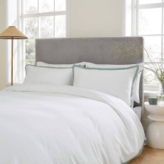 Bedeck Fine Linen Olenna Cover Set Celadon