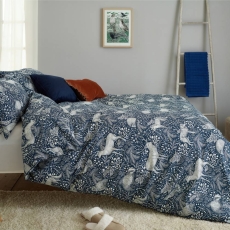 Deyongs Woodland Folk Duvet Set Navy