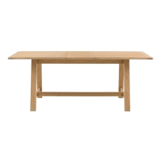 Erin Extending Trestle Dining Table 160-200cm Natural