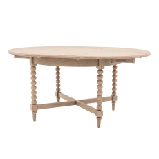 Akela Round Extending Dining Table 120-160cm