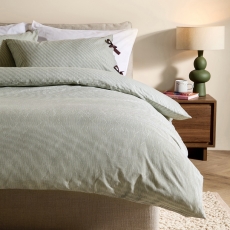 MADE Ansel Duvet Set Green