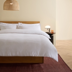 MADE Cosy Waffle Duvet Set White