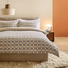 MADE Finnur Duvet Set Blue