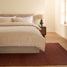 MADE Textured Cotton Duvet Set Natural