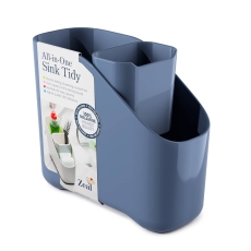 Zeal All-In-One Sink Tidy Provence Blue