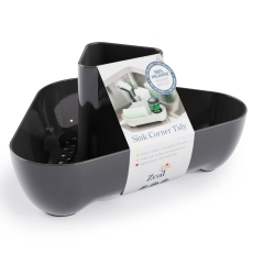 Zeal Sink Corner Tidy Dark Grey