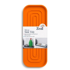 Zeal Silicone Sink Tidy Neon Orange