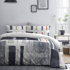 Drift Forward Batika Duvet Cover Set Navy