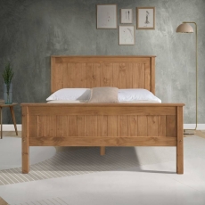 Tatum High Footend Bed Frame Pine