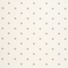 Dotty Natural PVC Tablecloth Fabric