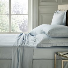 Fable Plain Dye Valance King Sky Blue