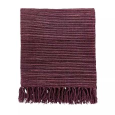 William Morris Seasons By May Bedspread 150 x 200cm Aubergine