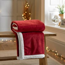 Deyongs Tillington Throw 127 X 152cm Crimson