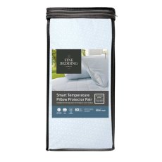 The Fine Bedding Company Smart Temperature Pillow Protector Pair