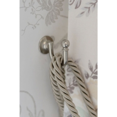 Laura Ashley Classic Tieback Hook Matt Nickel