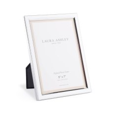 Laura Ashley Neyland Photo Frame Polished Silver 5x7'