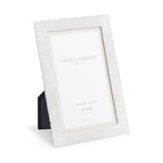 Laura Ashley Sealand Photo Frame Polished Silver 4x6'