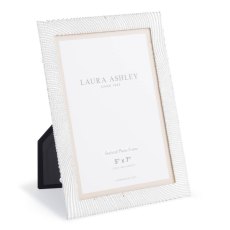 Laura Ashley Sealand Photo Frame Polished Silver 5x7'