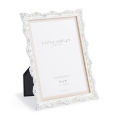 Laura Ashley Sherfield Photo Frame Polished Silver 5x7'