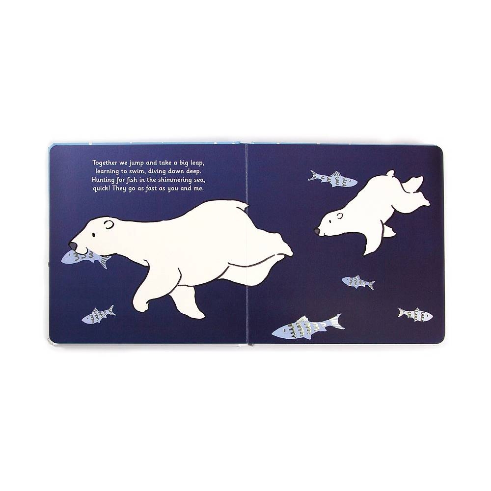 Jellycat Polar Bear Book - Glasswells