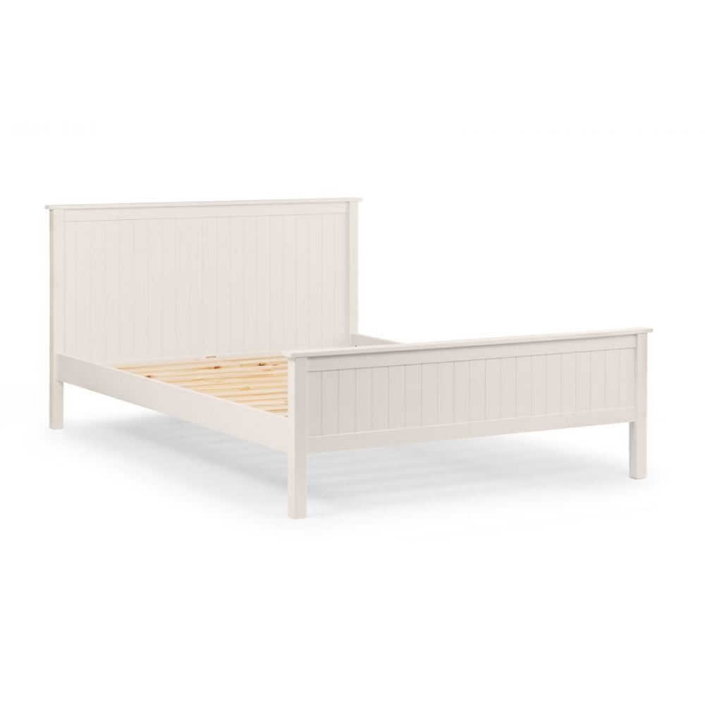 Marley Bed Single 90cm Surf White - Glasswells