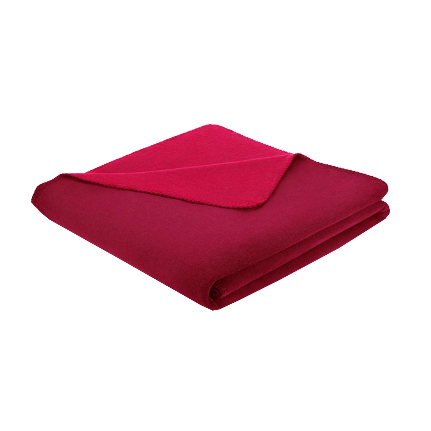 Biederlack Thermosoft Throw Red - Glasswells