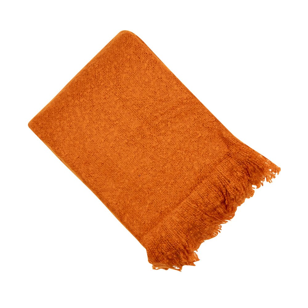 Hayes Faux Mohair Throw Blanket