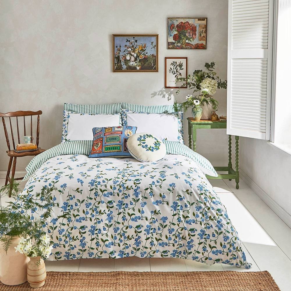 Cath Kidston Forget Me Not Duvet Cover - Glasswells