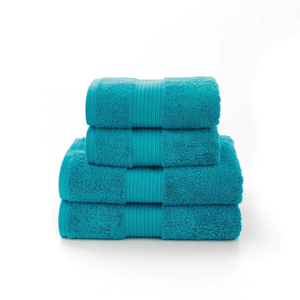 Deyongs Bliss Pima Cotton Towel Teal Glasswells