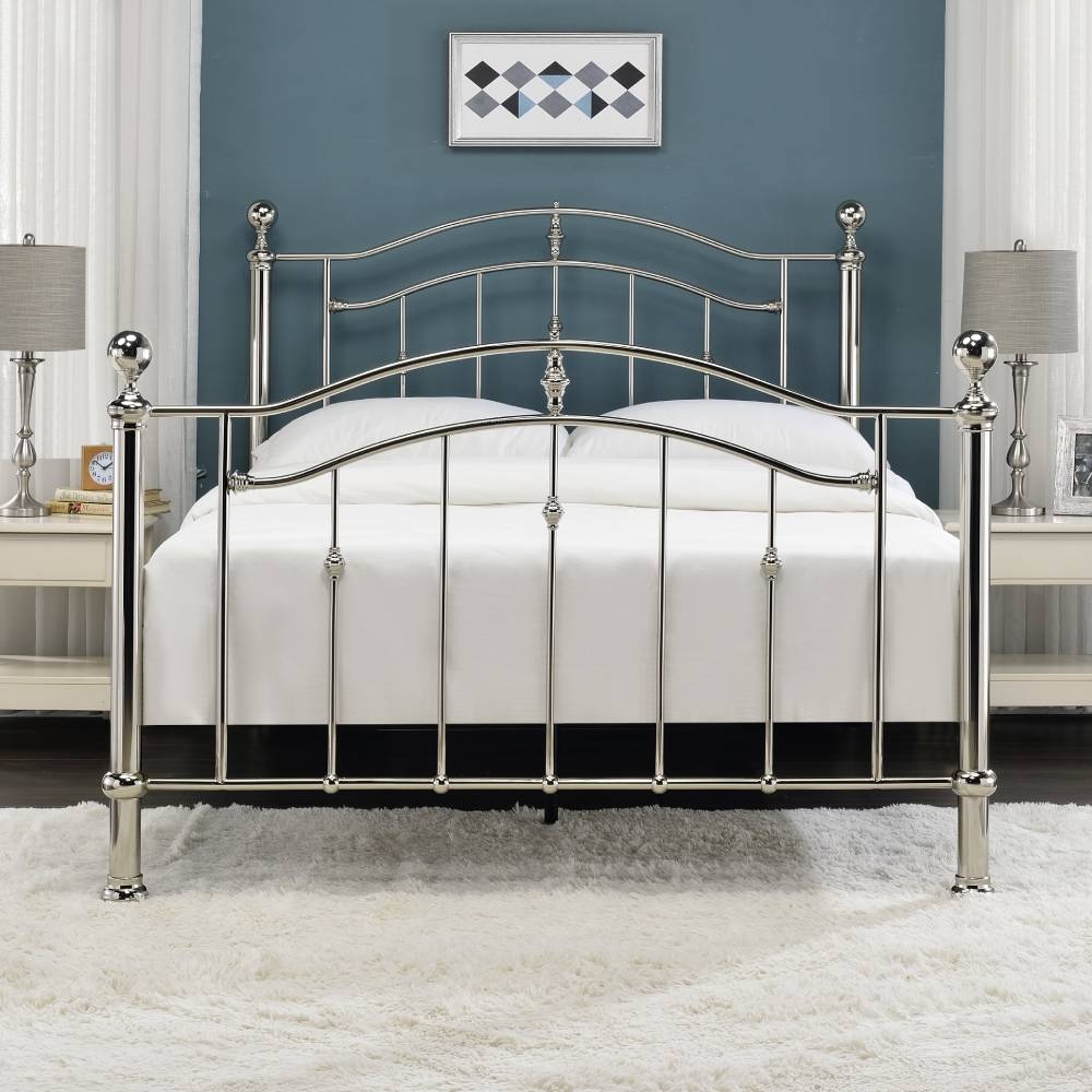 Cosmos Chrome Bed Frame - Glasswells