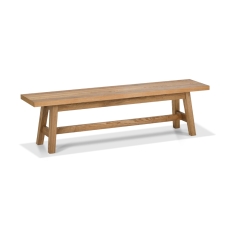 Christopher Rustic Oak Small Bench