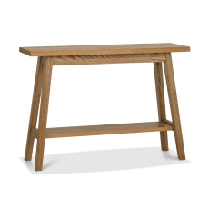 Christopher Rustic Oak Console Table